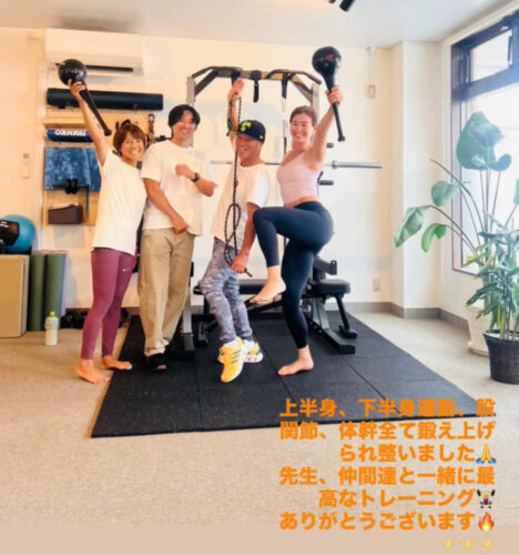 湘南サーファーのためのグループトレーニング